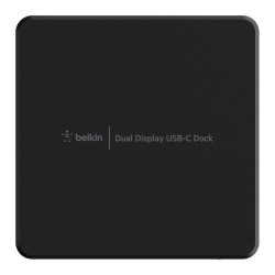 Belkin USB-C Dockingstation für zwei Bildschirme. Schwarz. 8 in 1 — Buy in Cyprus with Fast Delivery