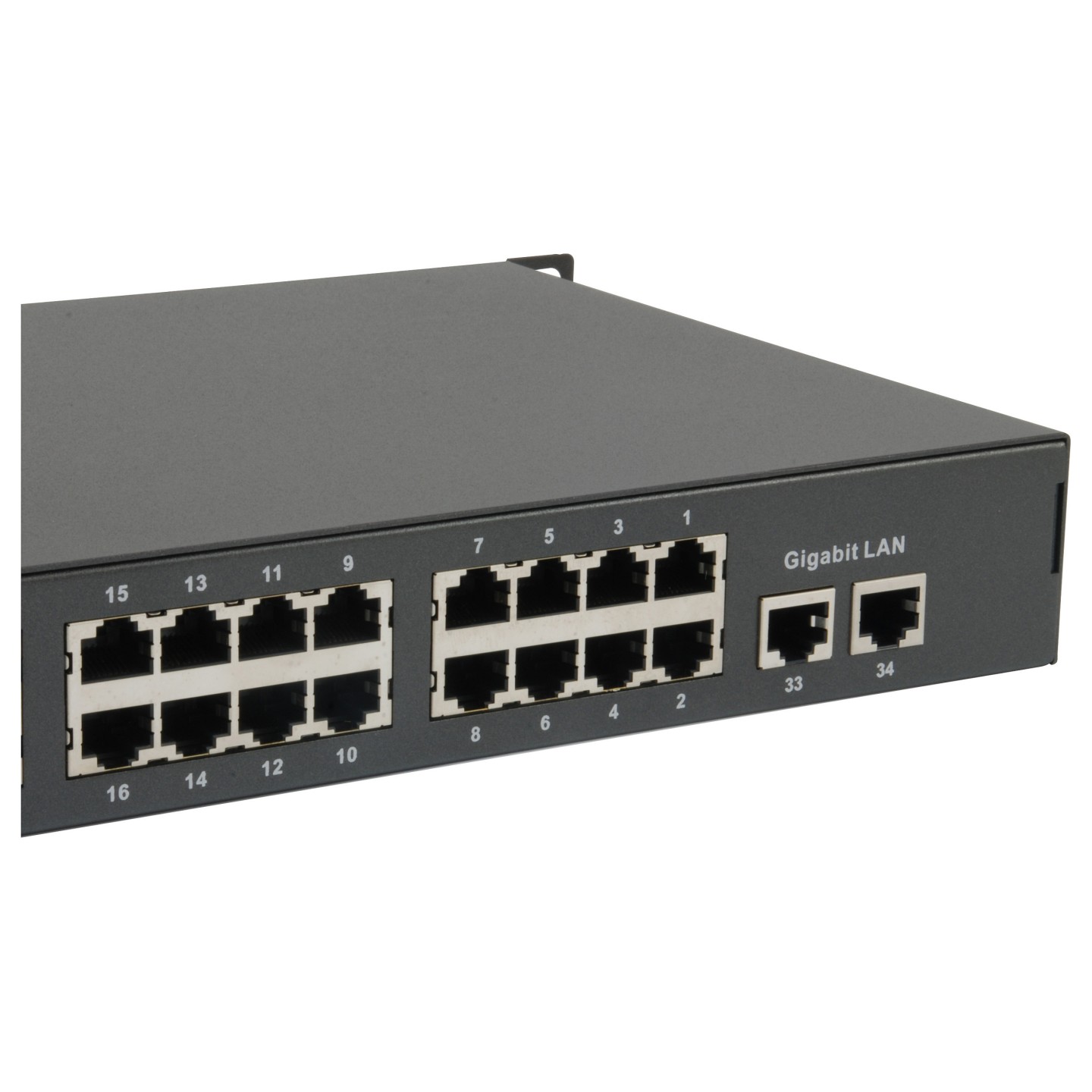 Switch 34x FE FGP-3400W250 2xGE 19' 250W 32xPoE — Buy in Cyprus with Fast Delivery