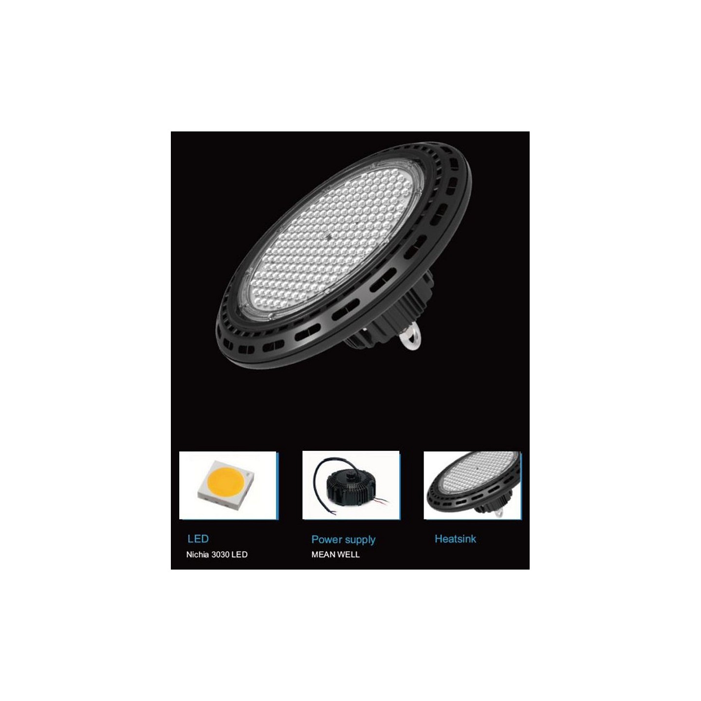 Synergy 21 LED Spot Pendelleuchte UFO 200W für Industrie Lagerhallen nw 120° — Buy in Cyprus with Fast Delivery