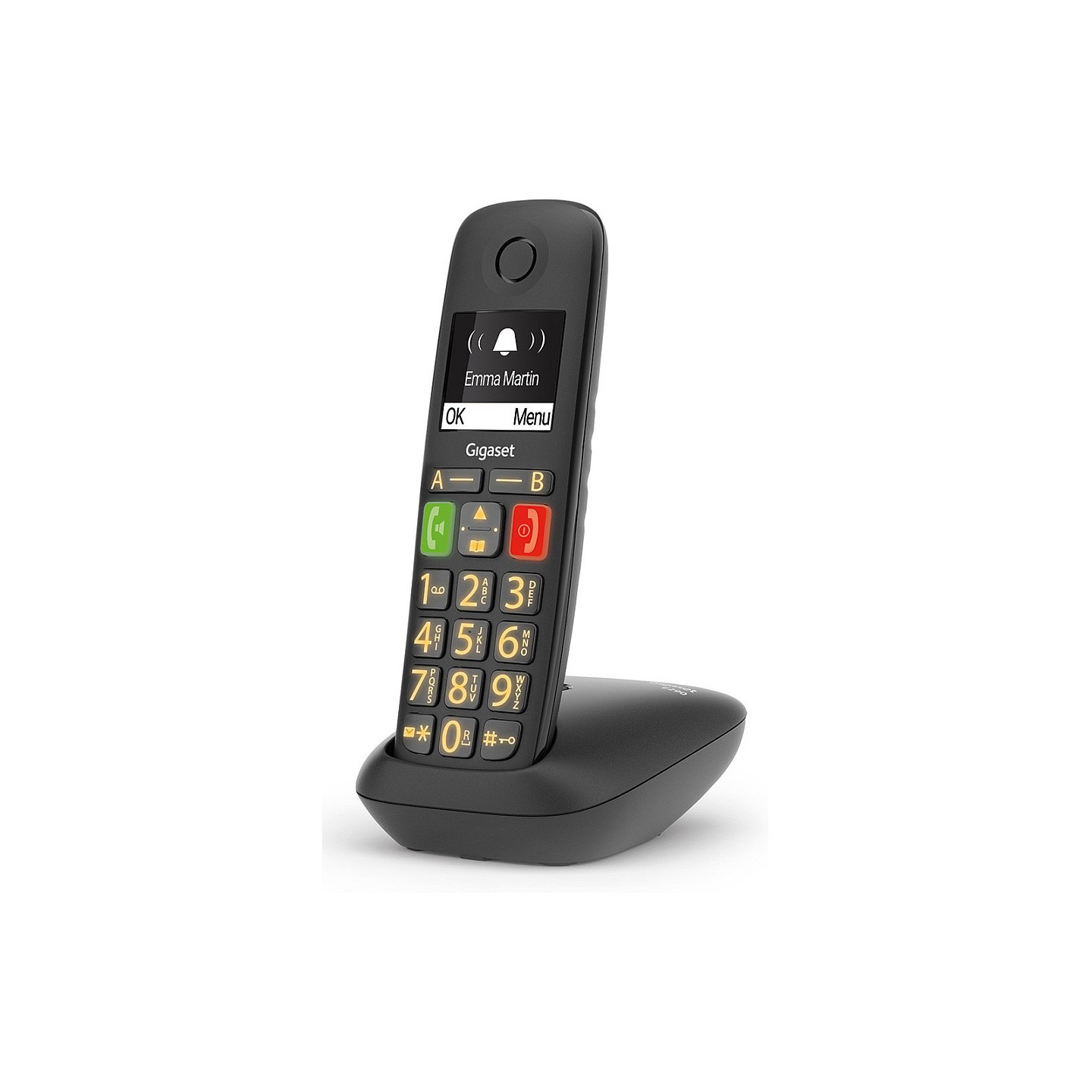 Gigaset E290 Grotastenschnurlostelefon - schwarz int. — Buy in Cyprus with Fast Delivery