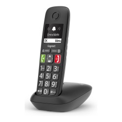 Gigaset E290 Grotastenschnurlostelefon - schwarz int. — Buy in Cyprus with Fast Delivery
