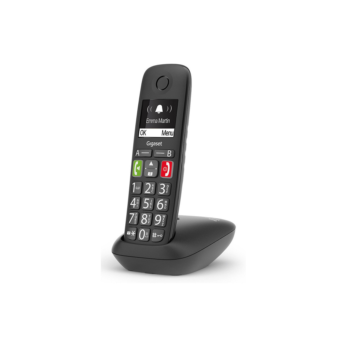 Gigaset E290 Grotastenschnurlostelefon - schwarz int. — Buy in Cyprus with Fast Delivery