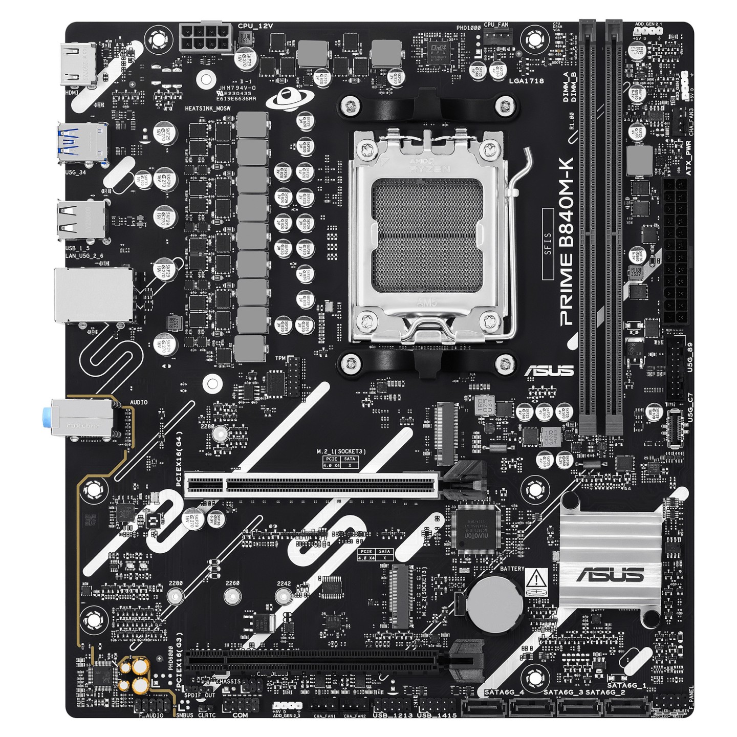 PRIME B840M-K (AMD.AM5.DDR5.mATX) — Buy in Cyprus with Fast Delivery