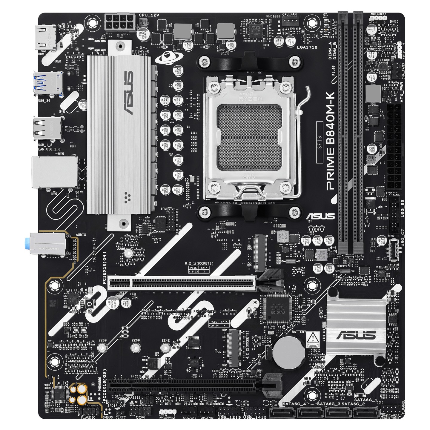 PRIME B840M-K (AMD.AM5.DDR5.mATX) — Buy in Cyprus with Fast Delivery