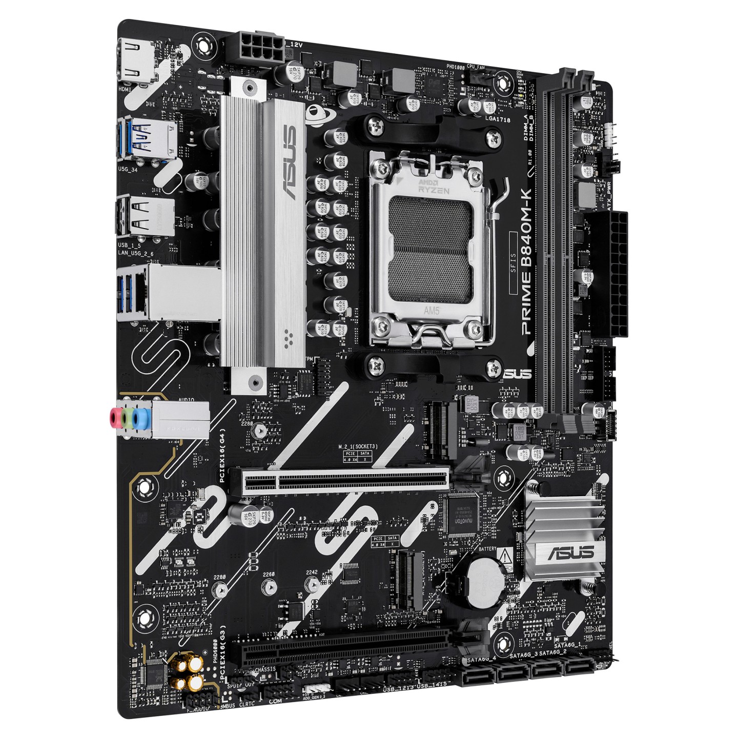 PRIME B840M-K (AMD.AM5.DDR5.mATX) — Buy in Cyprus with Fast Delivery