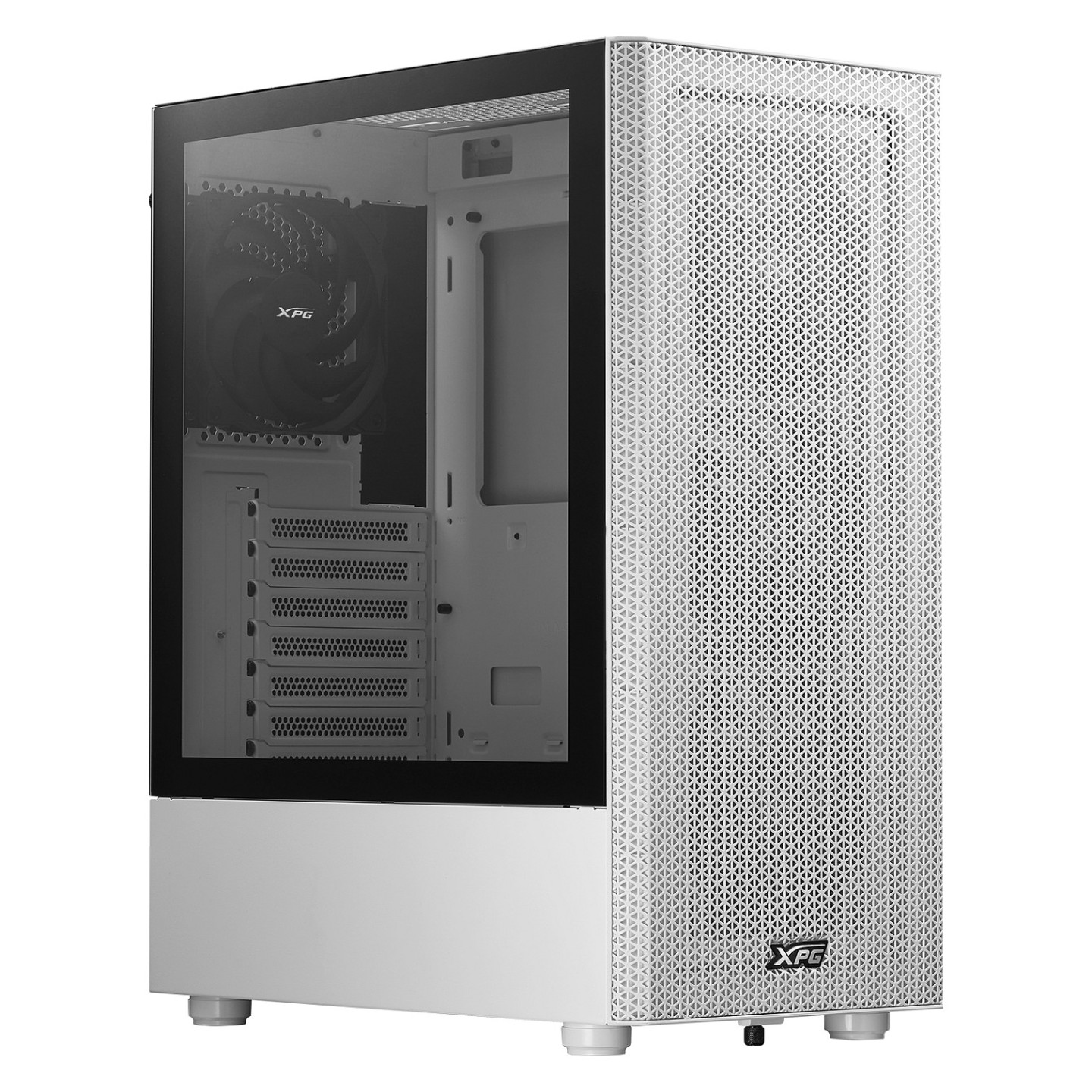 XPG Valor Mesh ATX Midi Tower weiß Glas 4x120mm — Buy in Cyprus with Fast Delivery