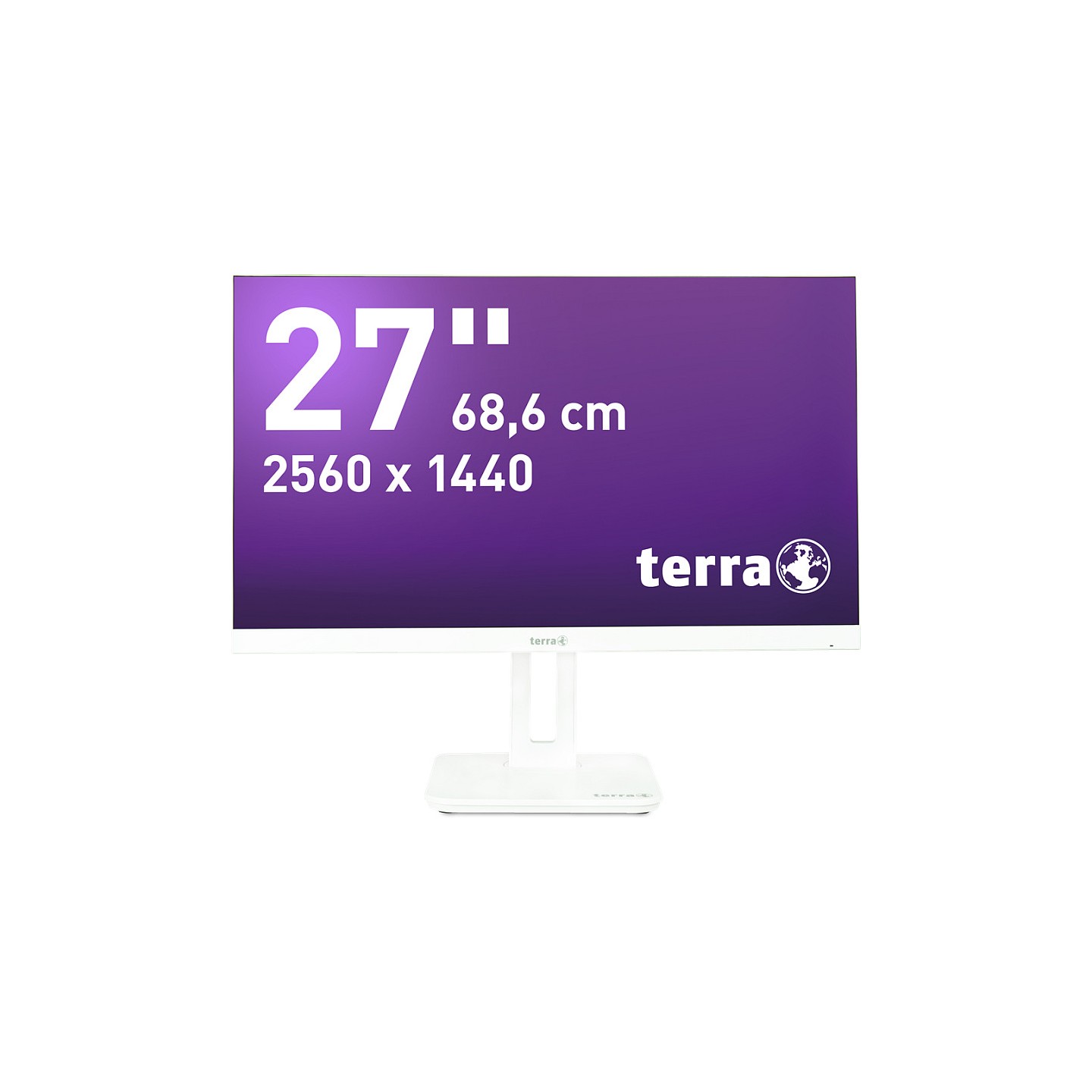 60.5cm 23.8' (1920x1080) TERRA 2465W PV 16:9 FHD IPS 5ms HDMI DP Speaker White — Buy in Cyprus with Fast Delivery