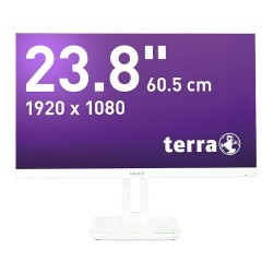 60.5cm 23.8' (1920x1080) TERRA 2465W PV 16:9 FHD IPS 5ms HDMI DP Speaker White — Buy in Cyprus with Fast Delivery