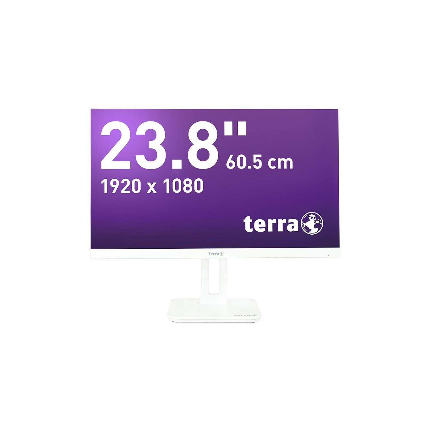 60.5cm 23.8' (1920x1080) TERRA 2465W PV 16:9 FHD IPS 5ms HDMI DP Speaker White — Buy in Cyprus with Fast Delivery