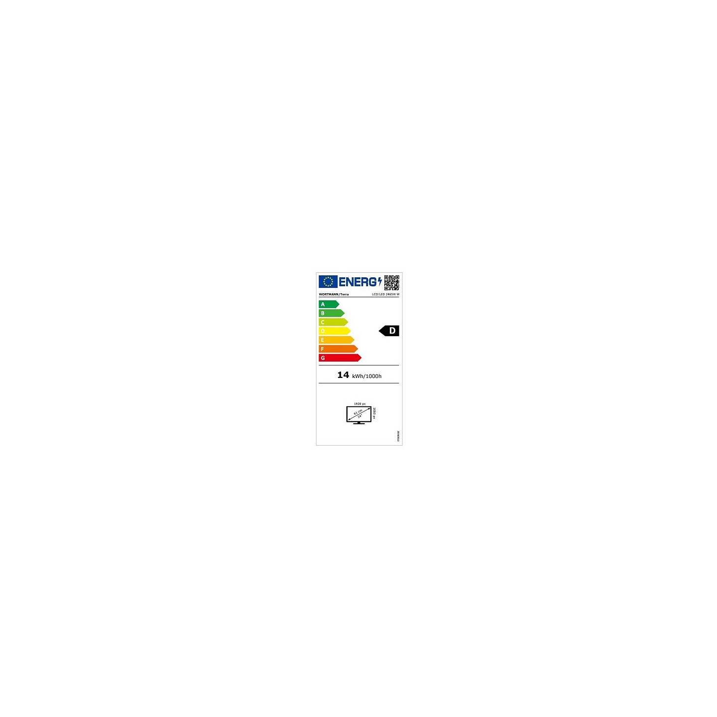 60.5cm 23.8' (1920x1080) TERRA 2465W PV 16:9 FHD IPS 5ms HDMI DP Speaker White — Buy in Cyprus with Fast Delivery