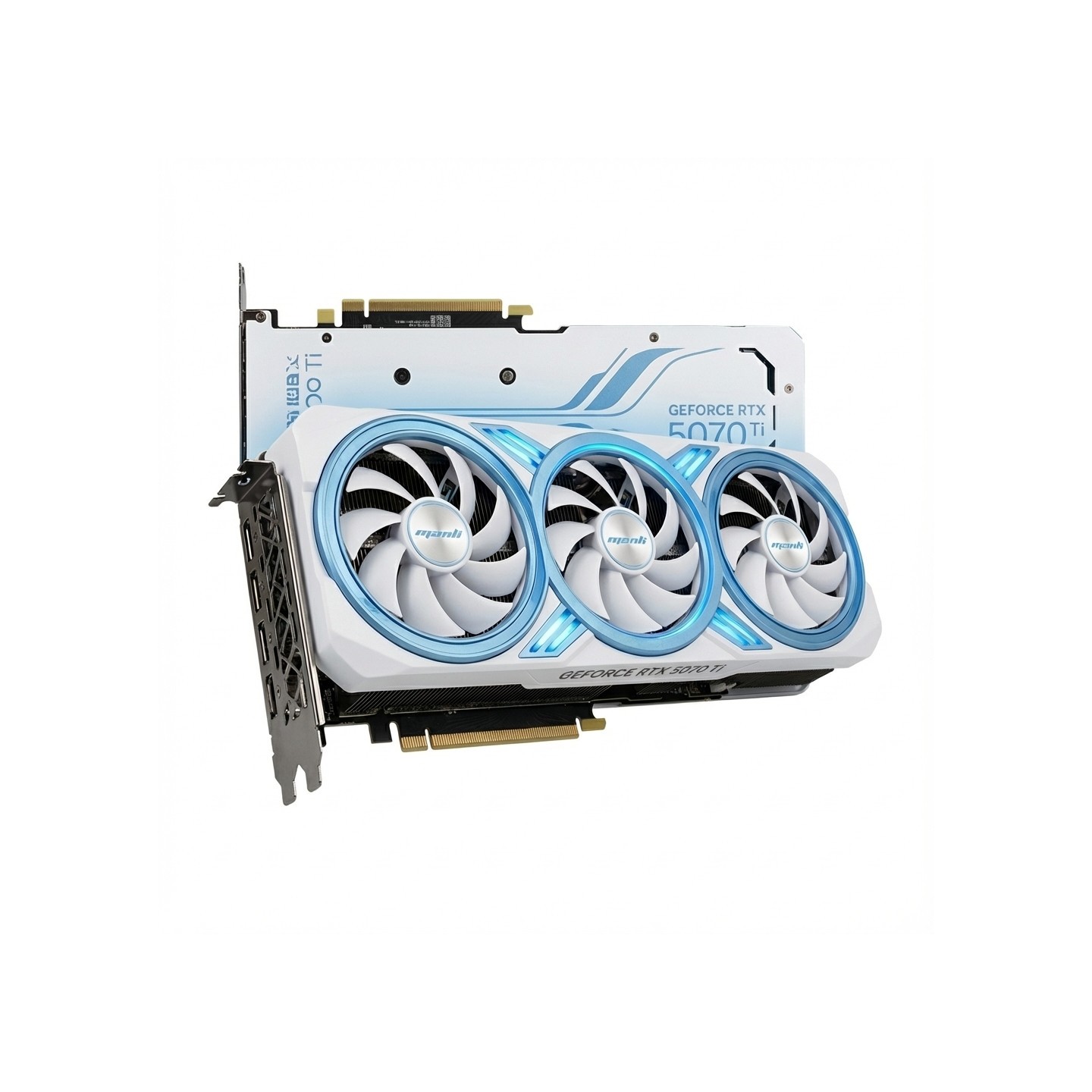RTX 5070 Ti 16GB Manli Polar Fox OC 3 Fan — Buy in Cyprus with Fast Delivery