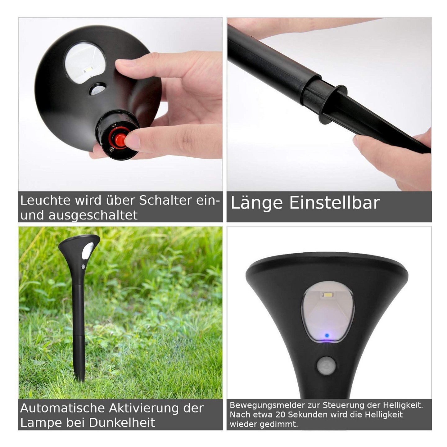 Synergy 21 LED Garten Akku Solar Lampe ( 2 ER SET ) — Buy in Cyprus with Fast Delivery