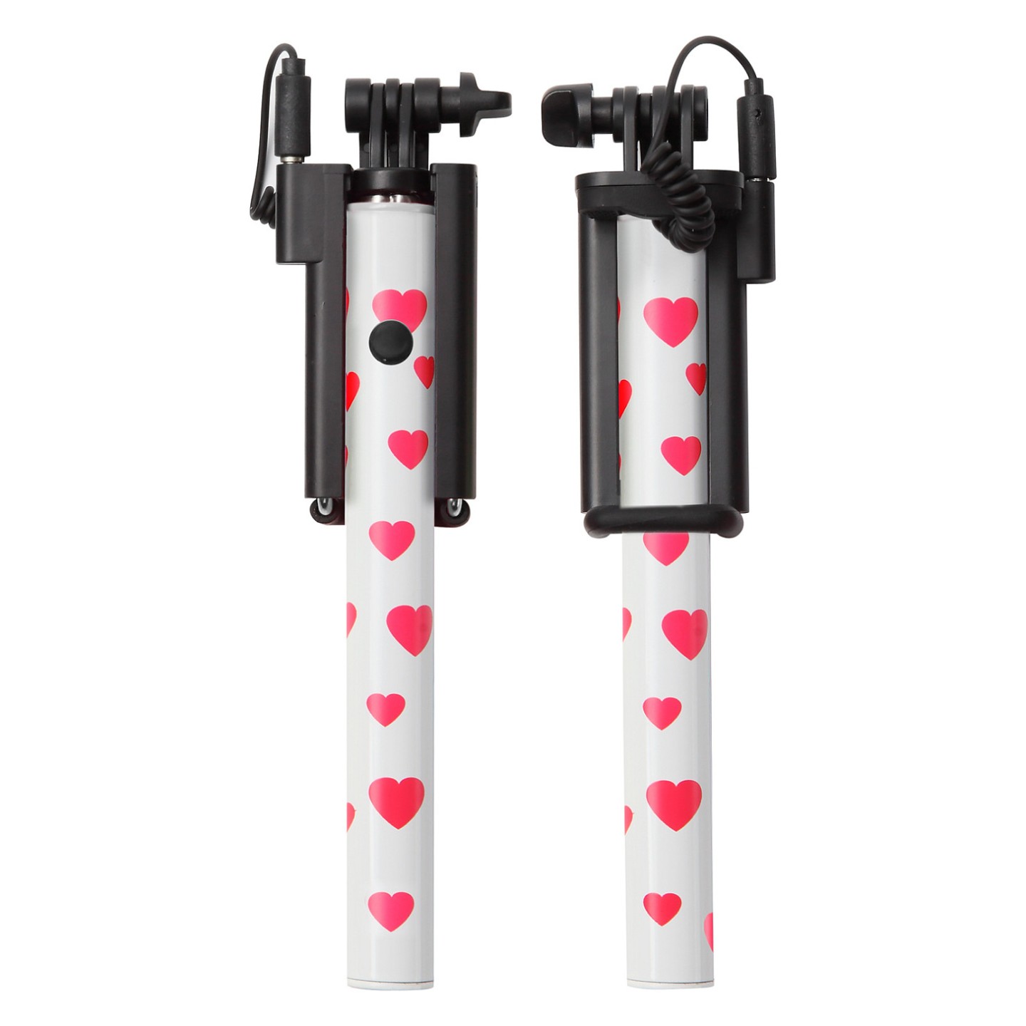 Ultron Selfie-Stick Hot Shot white pink heart — Buy in Cyprus with Fast Delivery