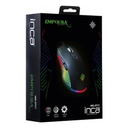 INCA Gaming Maus IMG-GT17 6400 DPI. RGB. 7 Tasten. USB. SW retail — Buy in Cyprus with Fast Delivery