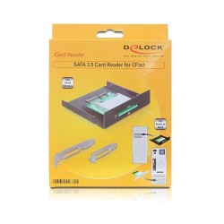 Delock SATA 3.5? Card Reader für CFast — Buy in Cyprus with Fast Delivery