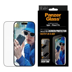 PanzerGlass Schutzglas black Frame iPhone 17 Pro UWF Fastfit — Buy in Cyprus with Fast Delivery
