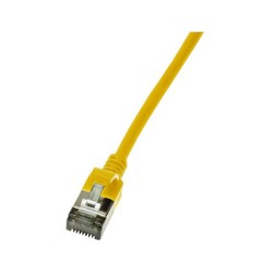 Logilink Patchkabel CAT6A U FTP TPE SlimLine gelb 0.3m — Buy in Cyprus with Fast Delivery