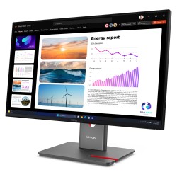 Lenovo ThinkVision P24Q-40 Quad HD Display 60.5 cm (23.8') — Buy in Cyprus with Fast Delivery