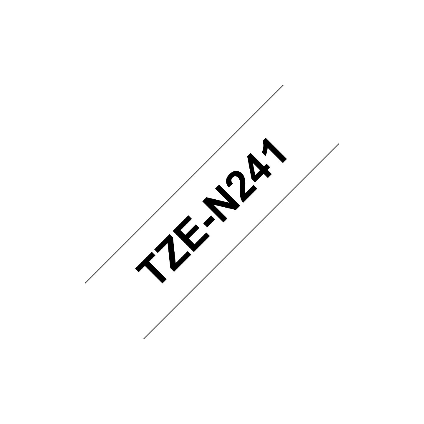 BROTHER P-Touch TZE-N241 schwarz auf weiss 18mm — Buy in Cyprus with Fast Delivery