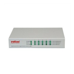 ROLINE Gigabit Ethernet Switch 6 Ports (5x 10 100 1000 + 1x SFP). WebSmart — Buy in Cyprus with Fast Delivery