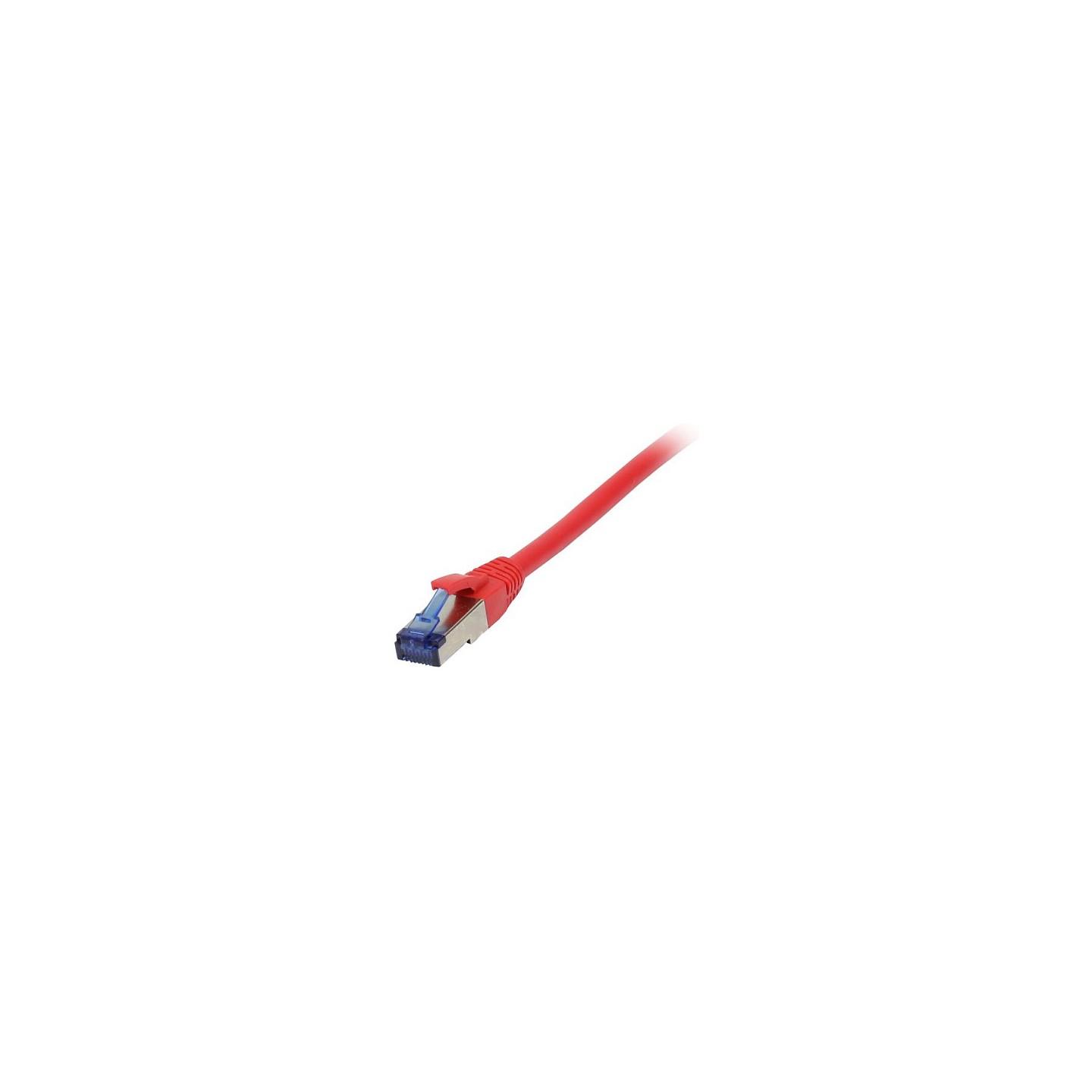 Synergy21 Patchkabel RJ45. CAT6A 500Mhz. 0.15m. rot. S-STP(S FTP). TPE LSZH(Superflex). AWG26.
