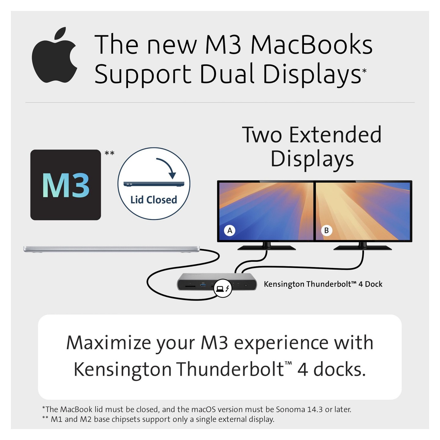 Kensington Dockingstation SD5760T Thunderbolt 4 Dual4K — Buy in Cyprus with Fast Delivery