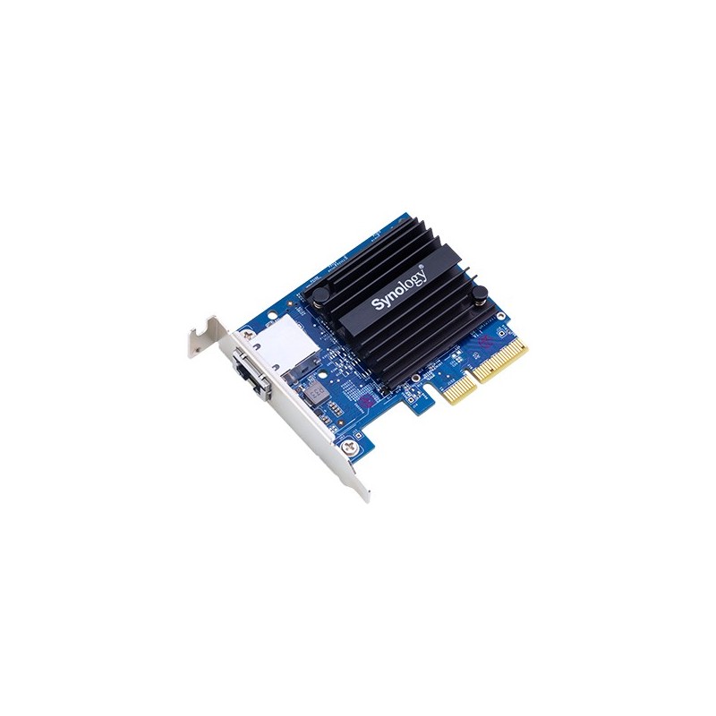 Buy Synology E10G18-T1 - 10GbE PCIe Network Card - 1x RJ45, PCIe 3.0, Black/Blue in Cyprus, Nicosia, Limassol, Larnaka, Pafos