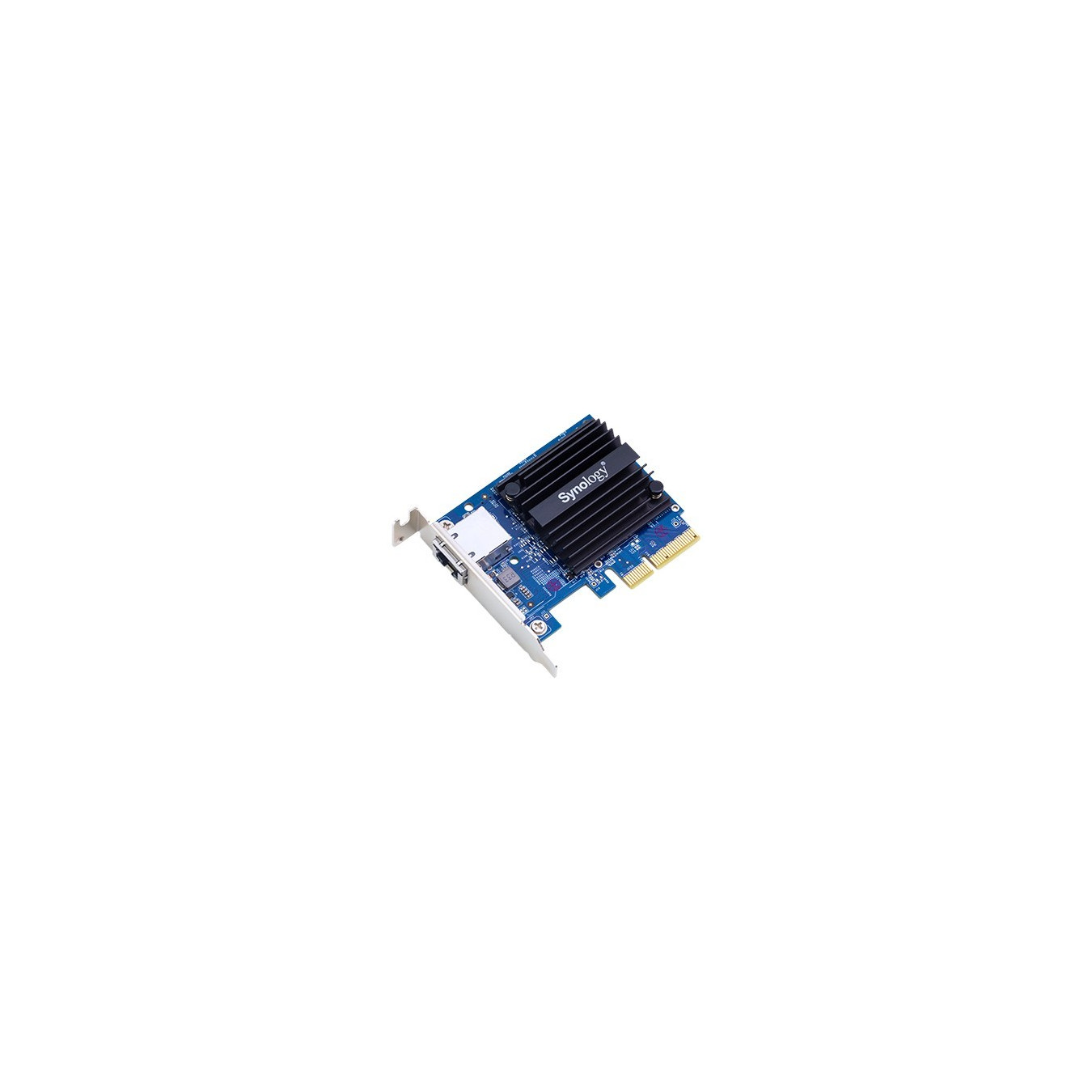 Synology E10G18-T1 - 10GbE PCIe Network Card - 1x RJ45, PCIe 3.0, Black/Blue — Buy in Cyprus with Fast Delivery