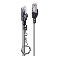 LINDY Patchkabel Cat.6A S FTP grau 1m verriegelbar — Buy in Cyprus with Fast Delivery