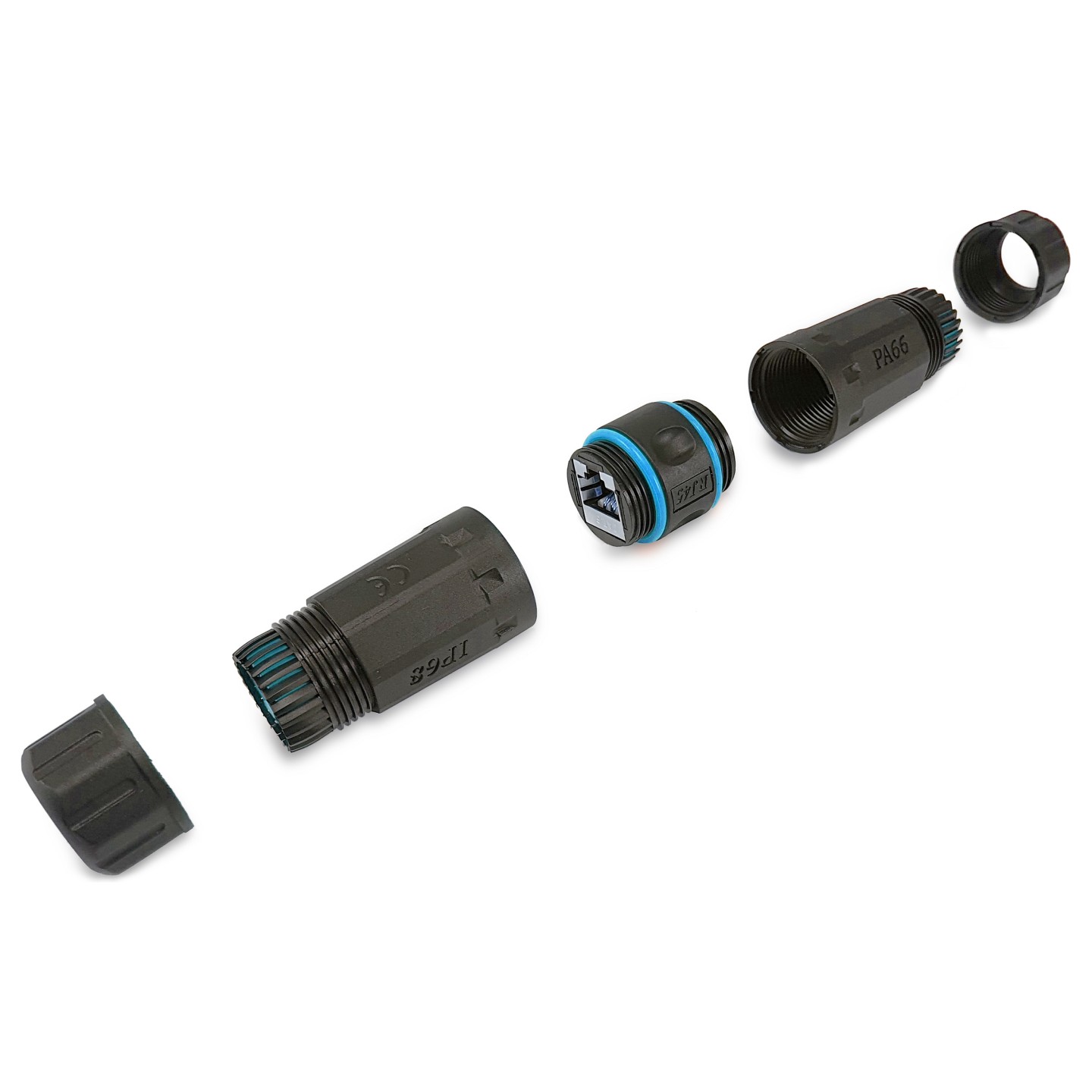 Equip RJ45 Kupplung 1-1 Cat6A Outdoor — Buy in Cyprus with Fast Delivery