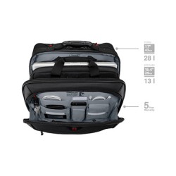 WENGER Potomac 43.2cm 17Zoll Trolley schwarz (mit herausnehmbarer Notebooktasche 40.6cm 16Zoll)