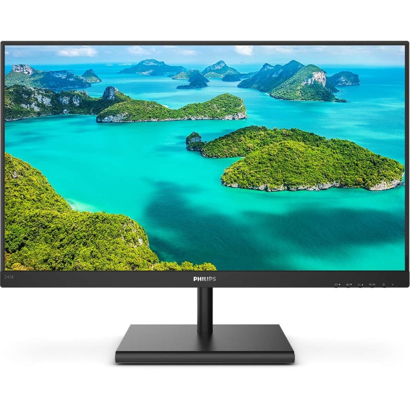 Buy Philips E-Line 245E1S - 24" (23.8") QHD 2560x1440 IPS 75Hz 4ms HDMI/DP/VGA -... in Cyprus, Nicosia, Limassol, Larnaka, Pafos