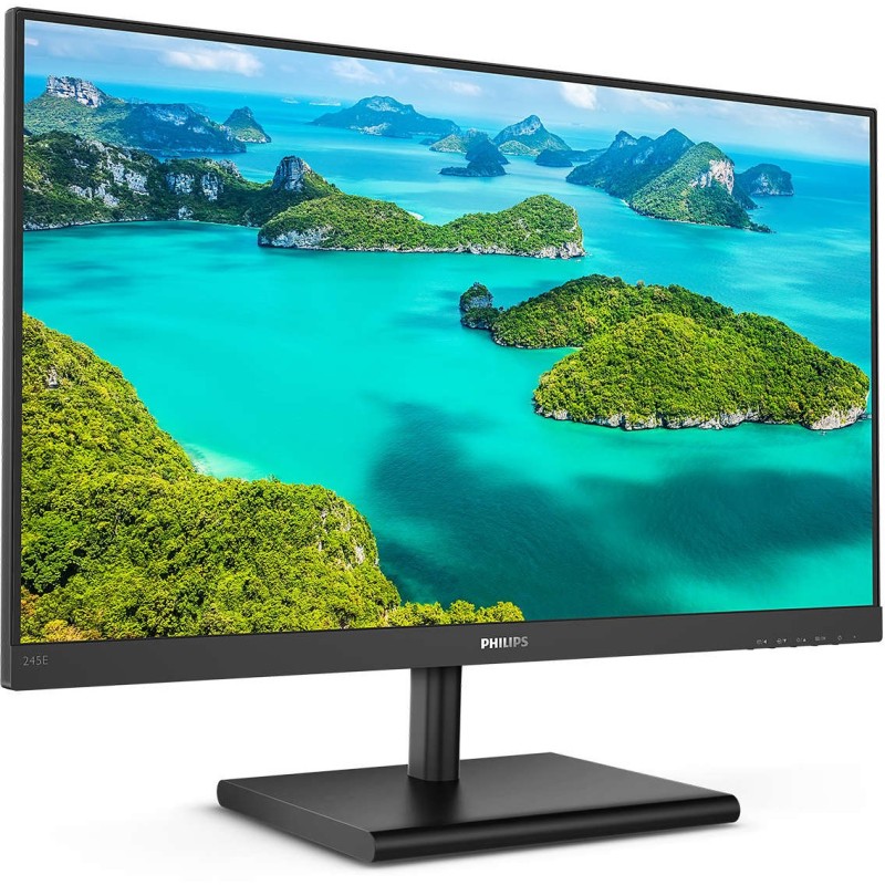 Buy Philips E-Line 245E1S - 24" (23.8") QHD 2560x1440 IPS 75Hz 4ms HDMI/DP/VGA -... in Cyprus, Nicosia, Limassol, Larnaka, Pafos