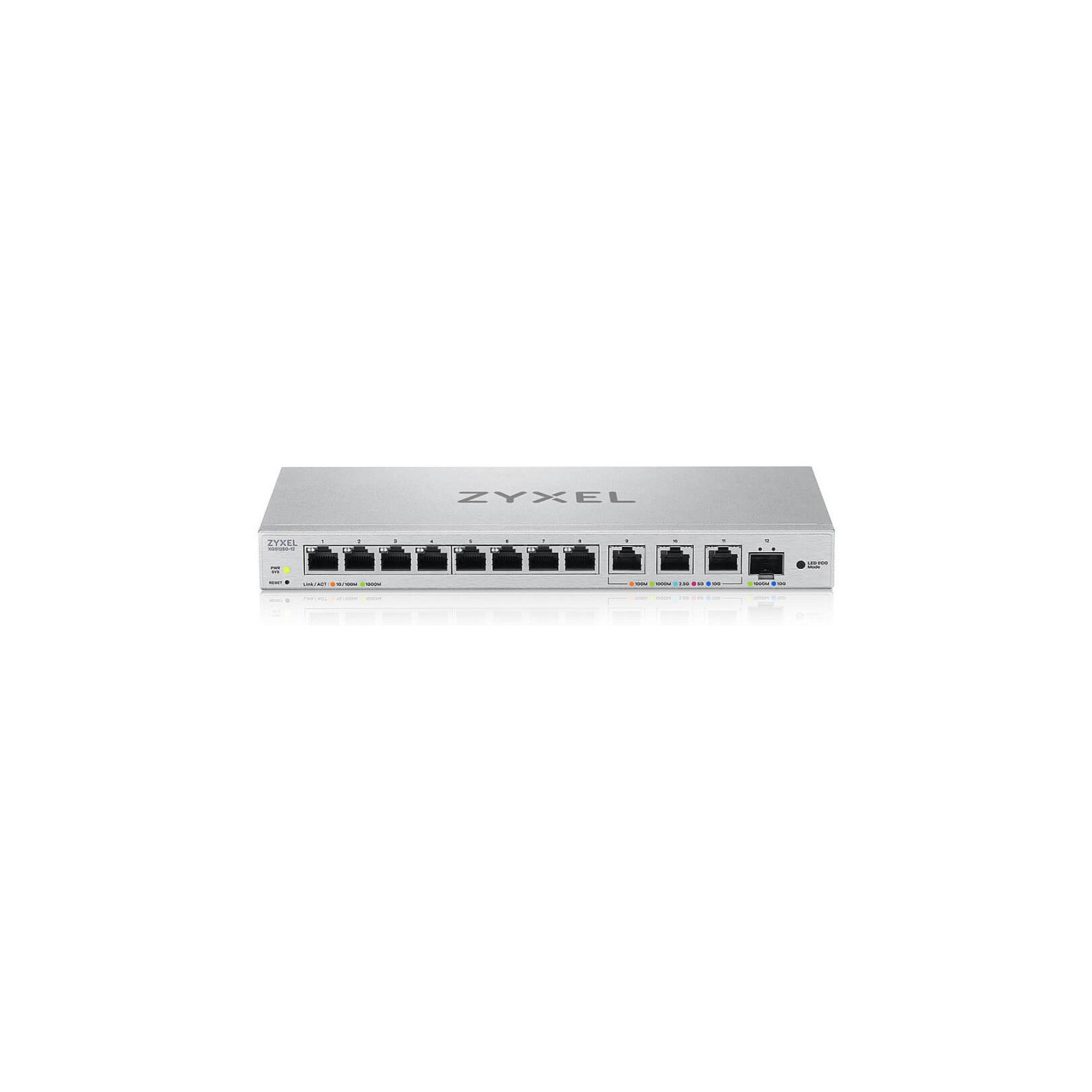 Zyxel Zyxel XGS1250-12v2 12 Port 8x1Gb 3x1.2.5.5.10GbE 1x SFP+ — Buy in Cyprus with Fast Delivery