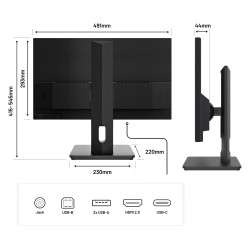 JapanNext FULL HD Monitor 54.6cm (21.5') — Buy in Cyprus with Fast Delivery