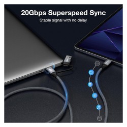 Equip Kabel USB-C 3.2 - to C A St St 2.00m 20Gbps schwarz — Buy in Cyprus with Fast Delivery