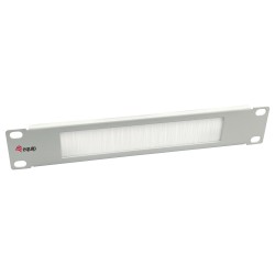 Equip Kabeldurchführung 10' 1HE Bürstenplatte grau — Buy in Cyprus with Fast Delivery