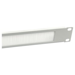Equip Kabeldurchführung 10' 1HE Bürstenplatte grau — Buy in Cyprus with Fast Delivery