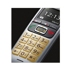 Gigaset E560HX int. Grotasten Mobilteil mit Ladeschale - platin — Buy in Cyprus with Fast Delivery