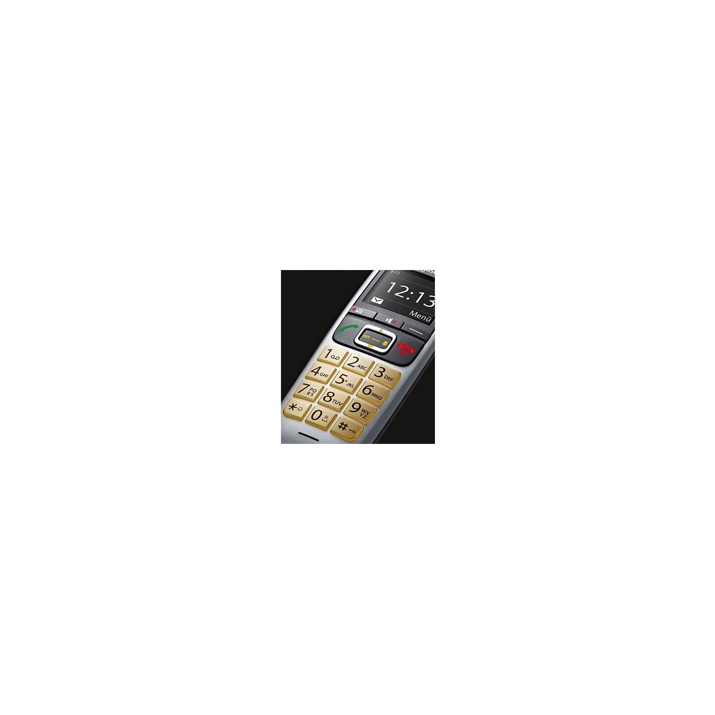 Gigaset E560HX int. Grotasten Mobilteil mit Ladeschale - platin — Buy in Cyprus with Fast Delivery
