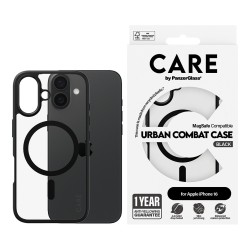 CARE Case Flagship Urban Combat Black MagSAFE iPhone 16 — Buy in Cyprus with Fast Delivery