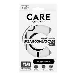 CARE Case Flagship Urban Combat Black MagSAFE iPhone 16 — Buy in Cyprus with Fast Delivery