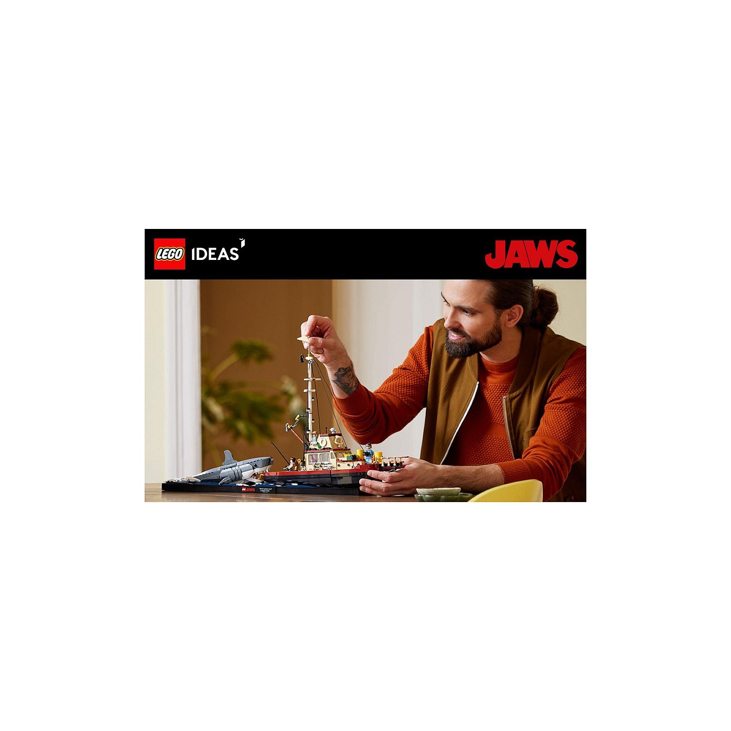 LEGO 21350 Ideas Der weie Hai — Buy in Cyprus with Fast Delivery