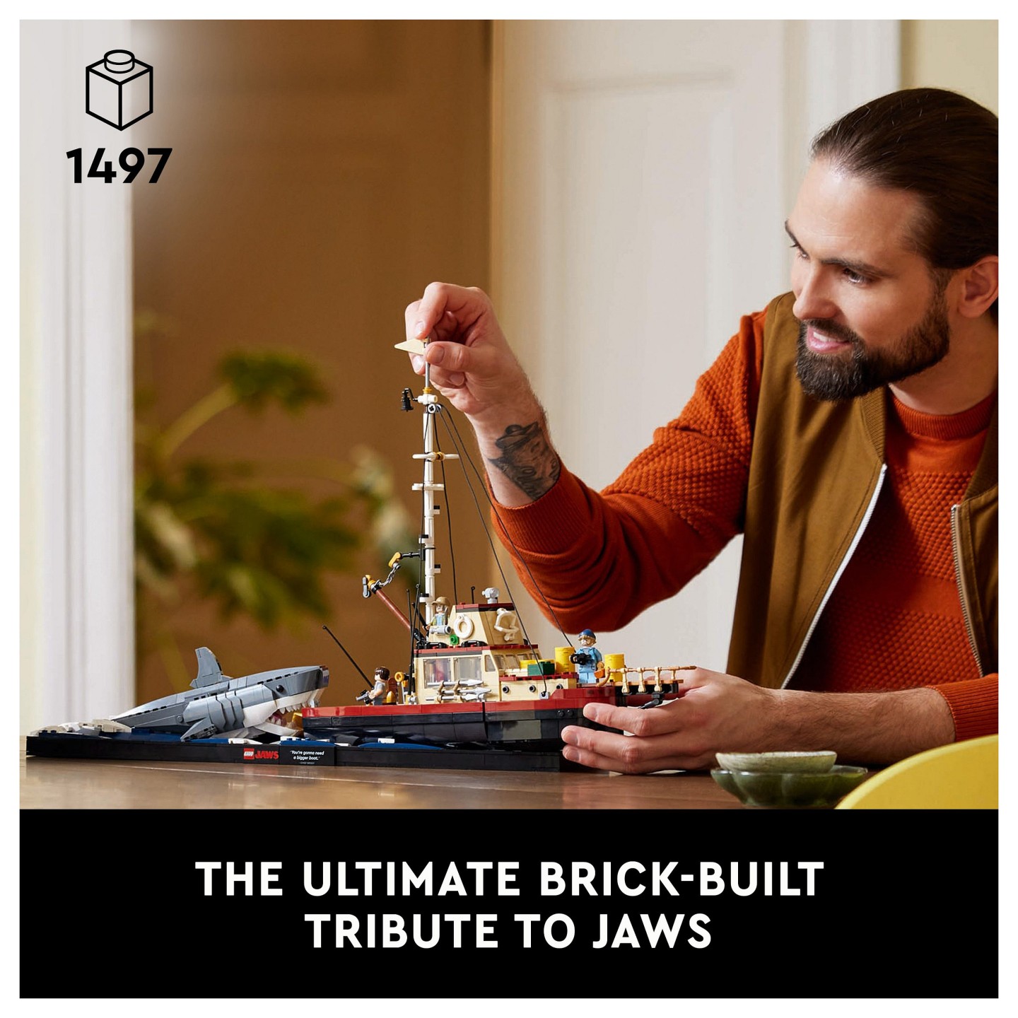 LEGO 21350 Ideas Der weie Hai — Buy in Cyprus with Fast Delivery