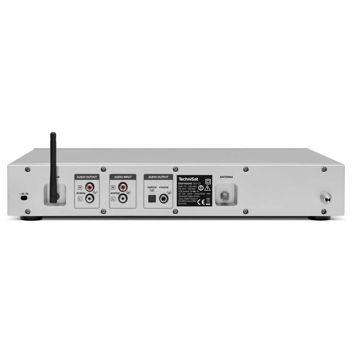 Technisat Digitradio 143 CD (V3) silber — Buy in Cyprus with Fast Delivery