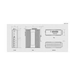 Switch 4x GE IES-0600 2xGSFP — Buy in Cyprus with Fast Delivery