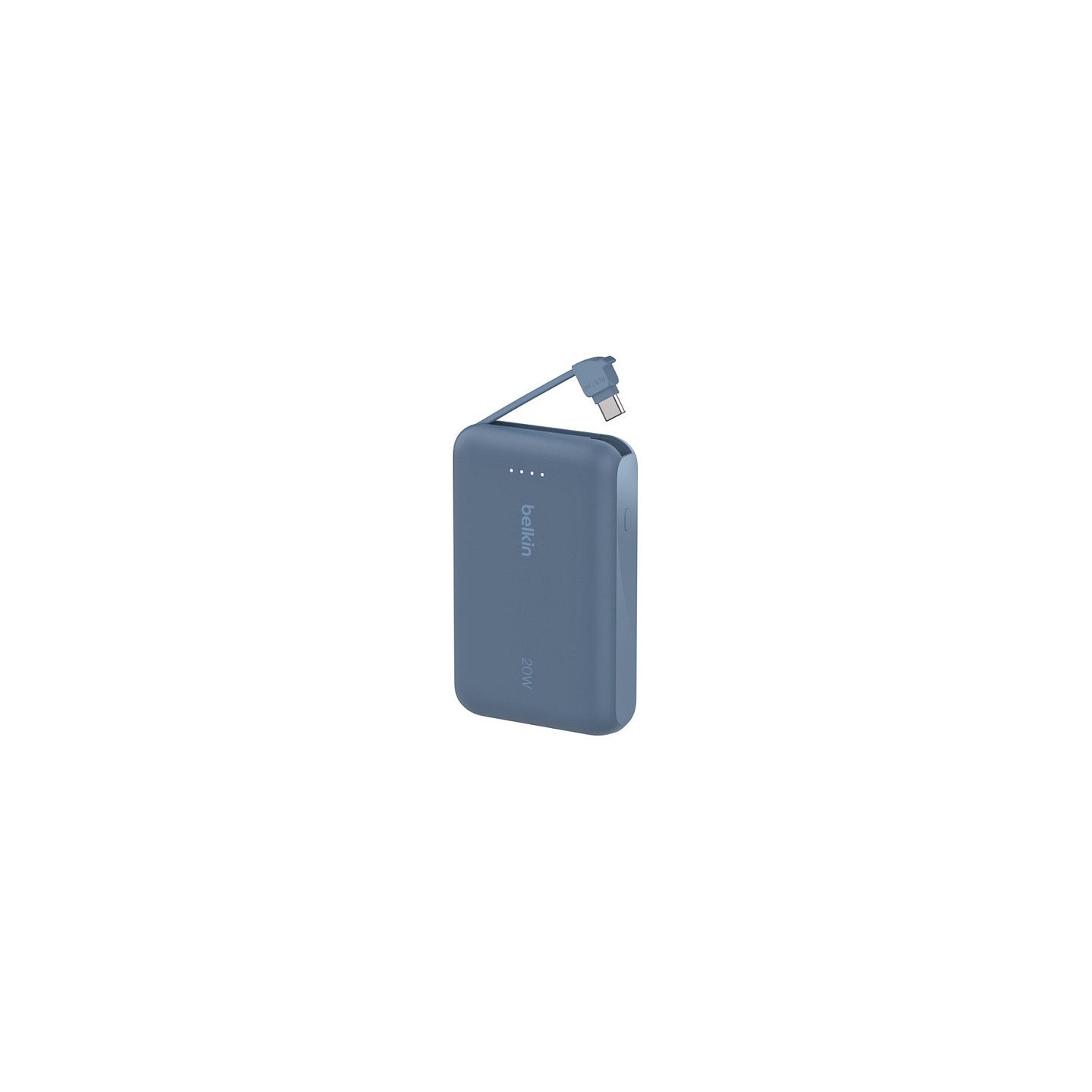 Belkin Powerbank mit integriertem USB-C Kabel. Blau. USB-C. 10.000 mAh — Buy in Cyprus with Fast Delivery