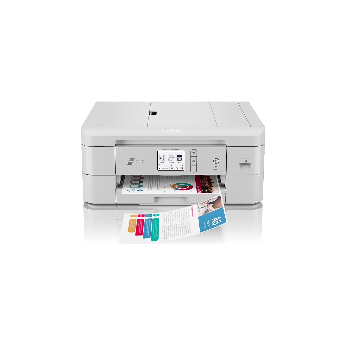 Brother DCP-J1800DW Multifunktionsgert 3-in-1 Tinte mit Schneidefunktion — Buy in Cyprus with Fast Delivery