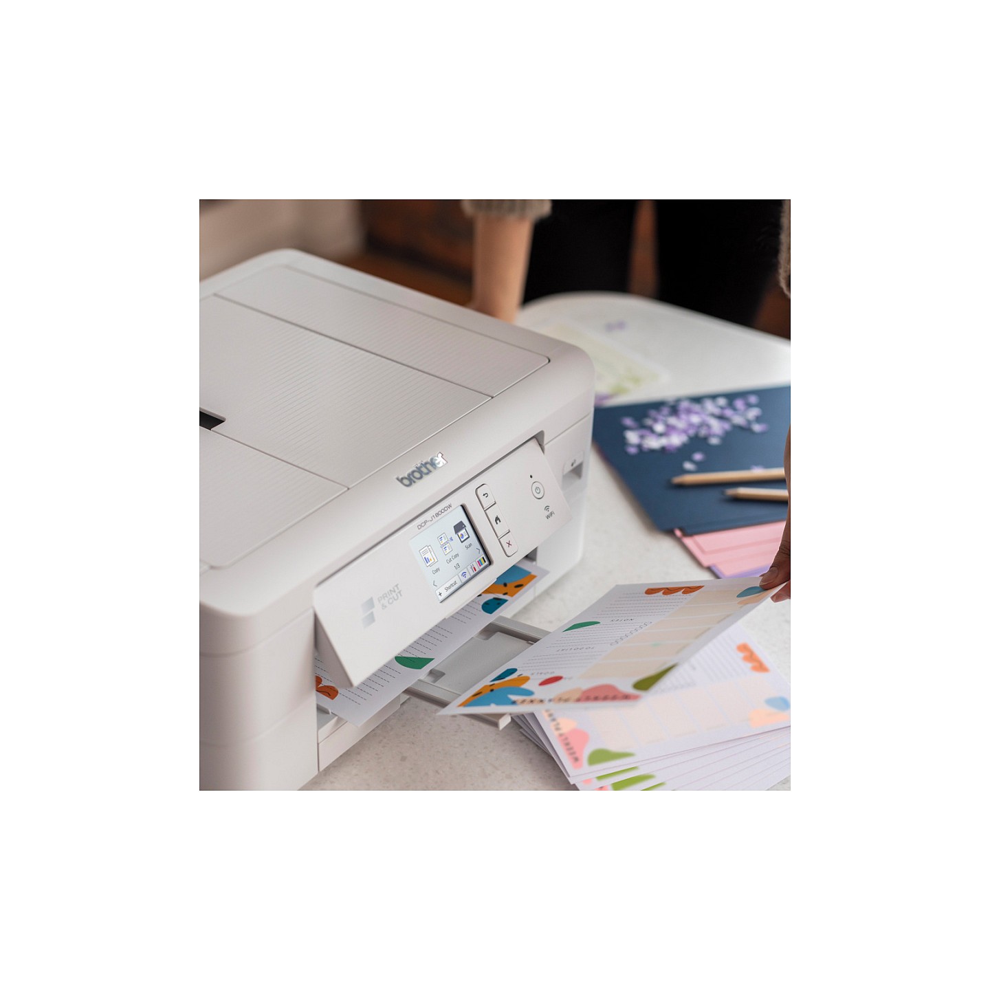 Brother DCP-J1800DW Multifunktionsgert 3-in-1 Tinte mit Schneidefunktion — Buy in Cyprus with Fast Delivery