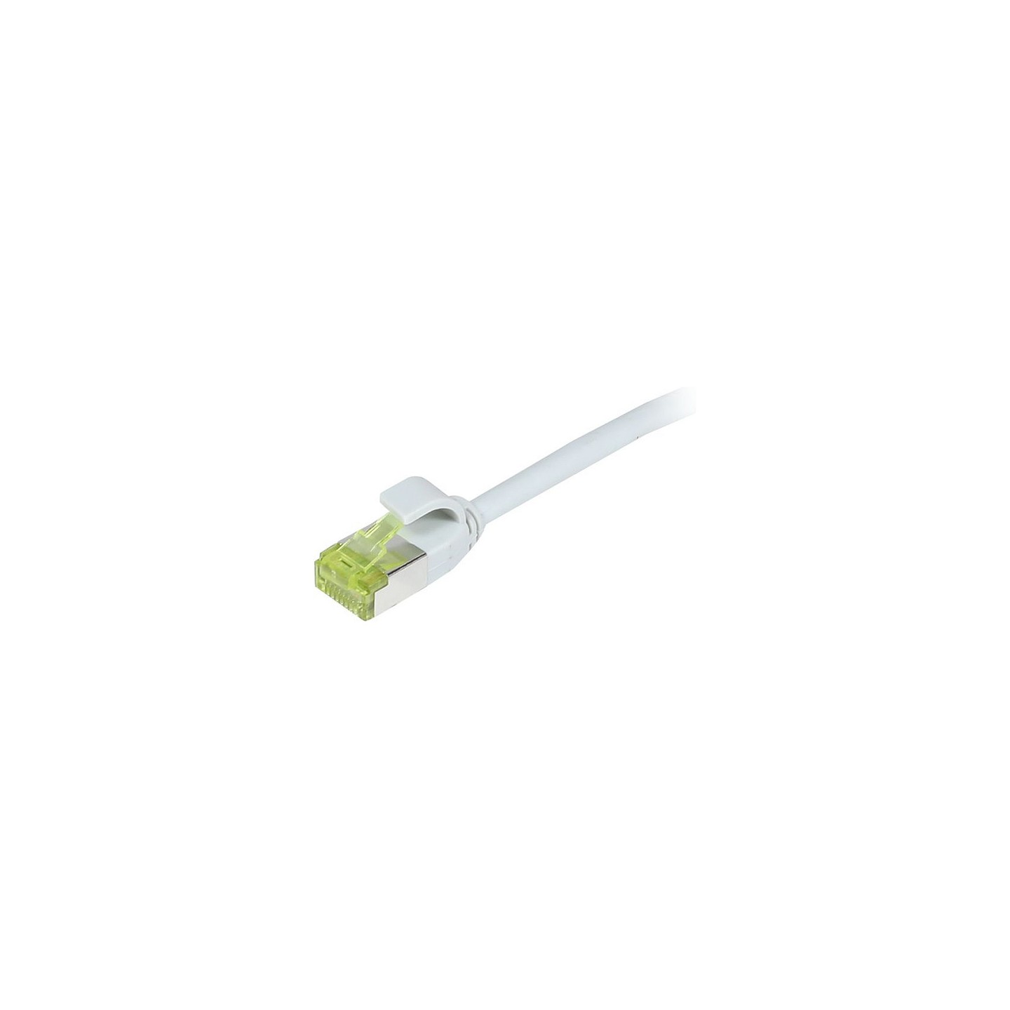 Synergy21 Patchkabel RJ45. CAT6A 500Mhz. 3m. grau. S-STP(S FTP). slimline rund d4.5mm. TPE LSZH(Superflex). AWG28. m...